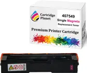 Magenta Compatible Toner Cartridge for Ricoh TYPE-SPC250SM 407549 (1,600 Pages) for Lanier SPC250DN SPC250SF Ricoh Aficio SP C250DN C250SF C260DNW C261DNW C261SFNW