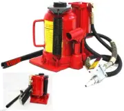 20 Ton Pneumatic Air Hydraulic Floor Bottle Jack 40,000lbs Hoist Lift