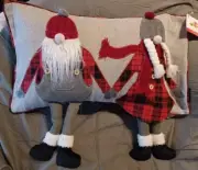 NWT Cynthia Rowley Down Alternative Gnome Couple Pillow