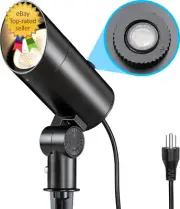 30W Spot Lights Outdoor 120V Dusk to Dawn Outdoor LED Spotlight Plug in with Pho