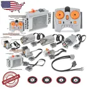 Comprehensive Lego-Compatible Power Functions Motor Kit with Remote Control