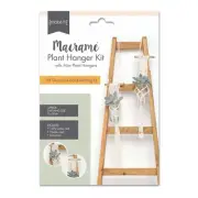 Birch Macrame Mini Cream Plant Hangers Kit DIY