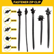 Nylon Clips Wire Push Wrap Tie Zip Released Car Straps Cable Bundled Fasteners (for: Peugeot)
