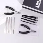 5Pcs/set Manicure Tools Toe Nail Scraper Feet Pedicure Knife Kit Ingrown Cuticle