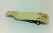HO 1/87 Low Bed Semi Trailer - Ready Made Resin Model