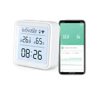 Smart Temperature Humidity Sensor with Backlight