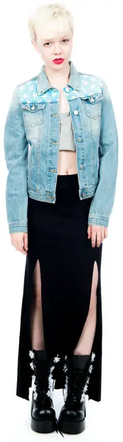 American Flag Denim Jacket