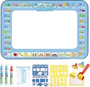 Generic Water Drawing Mat Water Painting Mat Watercolor Pens Kids Doodle Learning Mat for Girls Boys Coloring, Fruit Alphabet