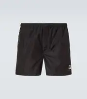 [Valentino] Valentino Logo swim trunks UK 36 black