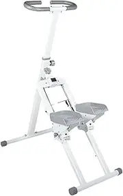 Climber Exercise Machine, Vertical Stair Climbing Mountaineer Stepper with LCD Display and Handlebar, Leg Exercise Climbing Cardio Exercise Machines for Office, Home, Fitness