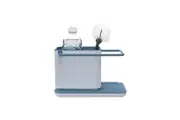 Joseph Joseph 20cm Sink Tidy Brush/Soap/Towel Storage Caddy/Rack/Holder Blue