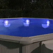 Submersible Floating Pool Lamp Remote Control Multi-Colour,Pool & Spa Accessories 0.3KG-92297