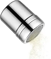 1/3 pieces stainless steel powder shaker, cocoa shaker, cappuccino, powder shaker, stainless steel icing sugar shaker, cocoa shaker, chocolate shaker, coffee strainer for baking, cooking, for home