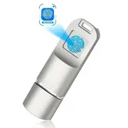 Fingerprint Recognition USB3.0 Flash Drive 256GB/128GB/64GB Accurate Identificaiotn Privacy Management Key USB Fingerpri