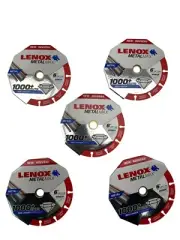 LENOX MetalMax 6 Inch Cutting Wheel Diamond Edge 1972923 Lot of 5 NEW