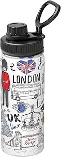 I Love London Camping Hiking Hydration Flask,Stainless Steel Outdoor Water Bottle,Double Walled Insulated