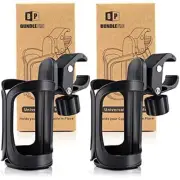 Pack of 2 Pram Cup Holder,Universal Stroller/Pushchair Cup Holders