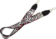Vaguelly 1pc adjustable shoulder strap Bass Guitar belt shoulder strap replacement Purse Strap Replacement ukelele strap leather bag strap Guitar Sling Ukulele guitar strap gold plated iron