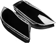CLZCNQLX Car Headlight Lens Cover Clear Headlight Head Light Lamp Lens Cover Compatible for BMW 3 E90 Sedan/E91 2005-2012 Touring Xenon