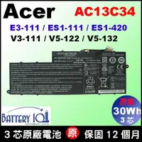 在飛比找蝦皮購物優惠-Acer AC13C34 原廠電池 宏碁 E-11 E3-1