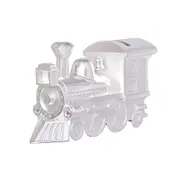Gibson Gifts Silver Train Moneybank Coin Storage Baby/Infant Gift Keepsake