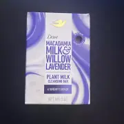 Dove Plant Milk Cleansing Bar- Macadamia Milk & Willow Lavender- 5oz