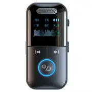 GT69 4 in 1 bluetooth 5.4 Receiver Transmitter LED Display AUX bluetooth Car Adapter Wireless Audio Transmitter Support