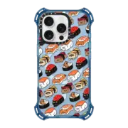 iPhone 16 Pro Bounce Case MagSafe Compatible Sushi Persian Cat