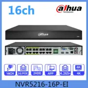 Dahua NVR5216-16P-EI 16 Channels 1U 16PoE 2HDDs WizSense Network Video Recorder