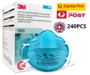 3M 1860 N95 Medical Surgical Mask Particulate Respirator Health Care 240PCS/Box