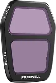 Freewell Air 3S Split ND16/ND32 Filter for Precise Exposure Control in Bright Conditions with Dual ND for Professional Aerial Photography