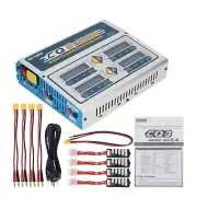 EV-PEAK CQ3 100W 10A 1-6S Battery Balance Charger for LiFe NiMH NiCd Battery