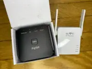 Aigital WiFi Range Extender 300Mbps Wireless Repeater 2.4GHz WiFi Signal Booster