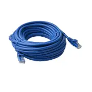 [PL6A-15BLU] 8ware 15m Blue Premium Snagless CAT6A Ethernet Cable, Speed up to 10Gbps