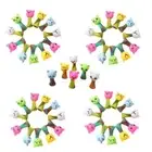 Pack of 50 Colorful Cartoon Springing Sprites Mix for Party Gifts and Game