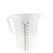 Measuring Jug Graduated 2 Litre Polypropylene Plastic Measure Jugs Cooking