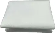 YLM1991 Fusible Fleece Interfacing for Sewing,Iron On Fusible Foam Stabilizer for Bags,(White, Medium Weight 120cm x 1m)