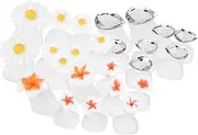 PAMINGONO 8pcs Toe Separation Manicure Tool Silicone Toe Spacers Toe Spreader for Pedicures Salon Home Use
