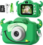 Kids Camera Toys for 3-8 Year Old Boys,Children Digital Video Camcorder - 32G SD
