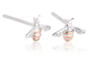 Clogau Welsh Gold Honey Bee Earrings 3SHNBE