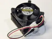 AVC C5010B12EV 12VDC CPU COOLER FAN WITH HEATSINK AND LOCKING CLIP