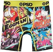 [PSD] Youth Sonic the Hedgehog Print Boxer Briefs - Breathable and Supportive Kids Underwear with Moisture-Wicking Fabric