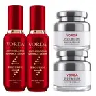 4X Vorda Anti-Melasma Advance Serum Premium Cream Freckles Deeply Nourish Skin