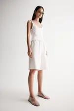 Elowen Short Ivory Size 14 | Elka Collective