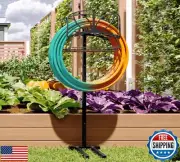Fire Beauty Heavy-Duty Garden Hose Holder with Leaf Design,80+ lb Capacity, R