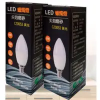 在飛比找蝦皮購物優惠-{新霖材料} E14 LED燈 6W 磨砂導光柱燈泡 水晶燈