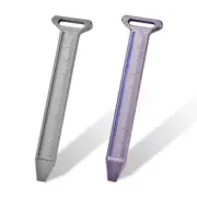 EDC Titanium Alloy Pry Bar Crowbar Ruler Backpack Ornament Outdoor Multi Tools