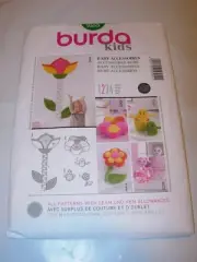 CRAFTS UNCUT BURDA 9555 Sewing Pattern BABY ACCESSORIES TOY PILLOW HOME DECOR