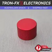 1PCS 16x11mm Red Aluminium Knob for 6mm D-Shaft Pot Potentiometer 16x11