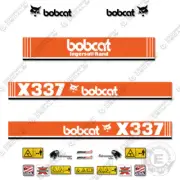 Fits Bobcat X337 Decal Kit Mini Excavator (1998) - 7 YEAR OUTDOOR 3M VINYL!